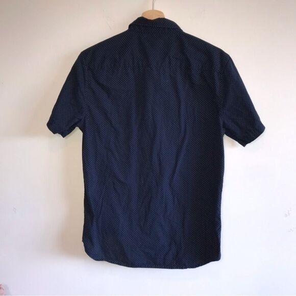 Forever 21 Navy Print Short Sleeved Shirt - Picture 5 of 10